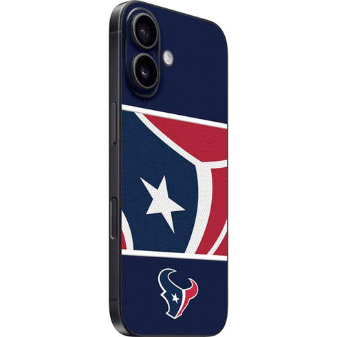 NFL Houston Texans Zone Block iPhone 16 Plus Skin